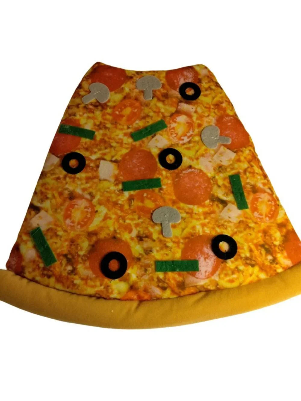 Pizza Slice Costume Dog Cat Pet Halloween Outfit M Medium